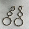 Creative 925 Sterling Silver Marcasite Earrings