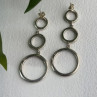 Creative 925 Sterling Silver Marcasite Earrings