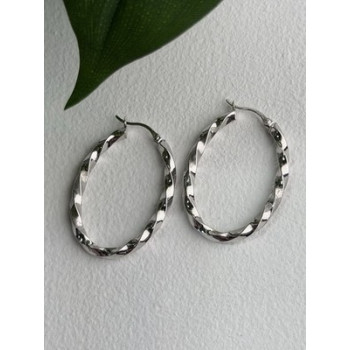 Lovely Design 925 Sterling Silver Earrings