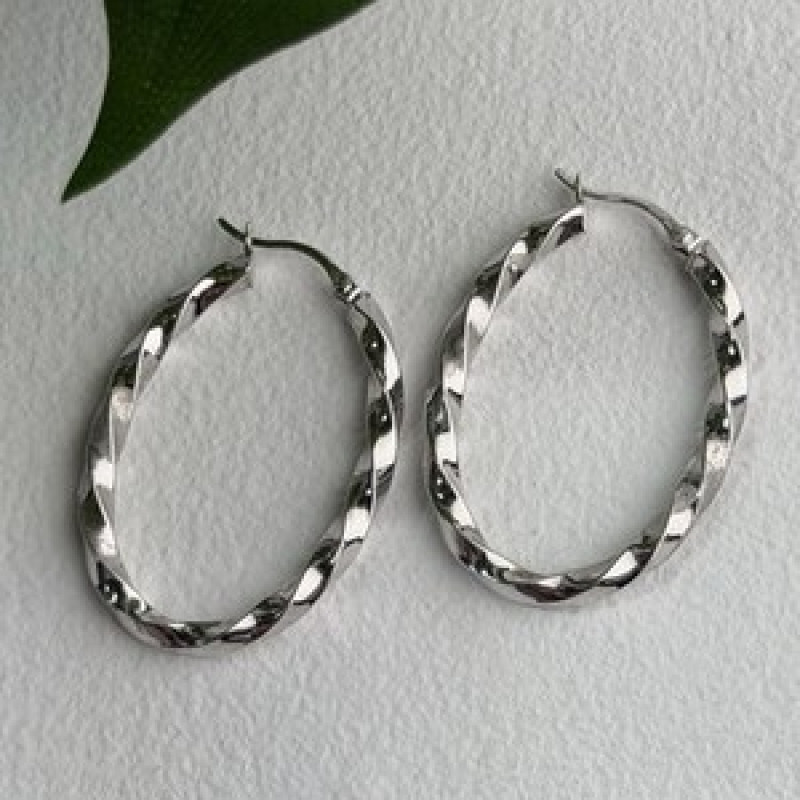 Lovely Design 925 Sterling Silver Earrings