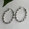 Lovely Design 925 Sterling Silver Earrings