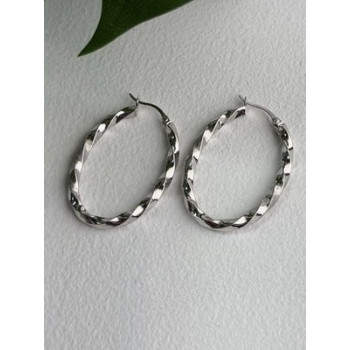 Lovely Design 925 Sterling Silver Earrings