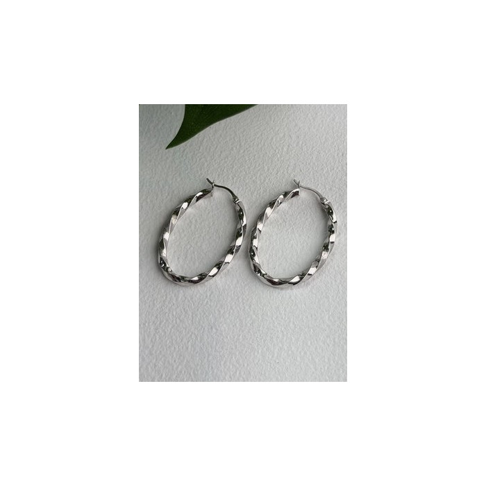 Lovely Design 925 Sterling Silver Earrings