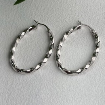 Lovely Design 925 Sterling Silver Earrings