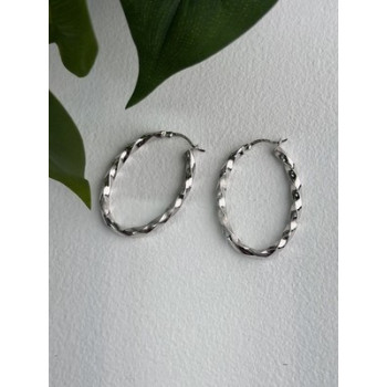 Lovely Design 925 Sterling Silver Earrings