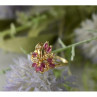 14K Yellow Gold Spinel & Diamonds Ring Size 10.5