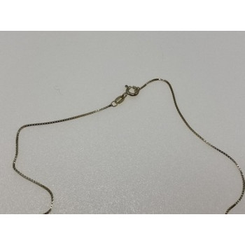 925 Sterling Silver Blue Spinel & Diamond Chain with Cross Italy