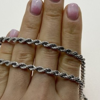 925 Sterling Silver Chain - Necklace Italy