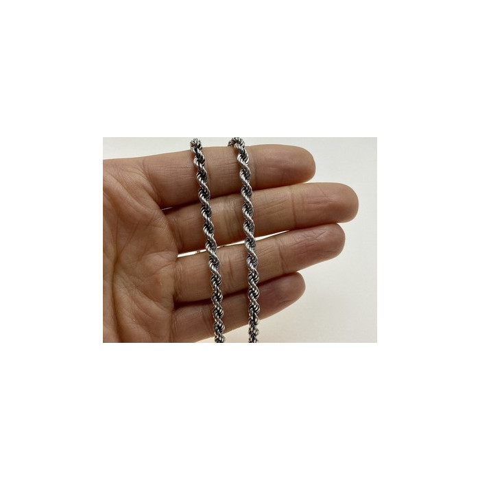 925 Sterling Silver Chain - Necklace Italy