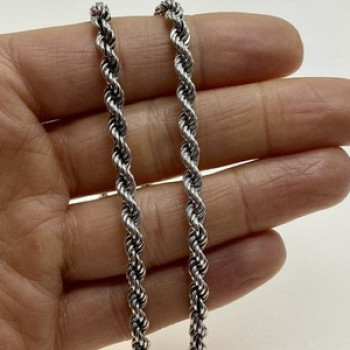 925 Sterling Silver Chain - Necklace Italy