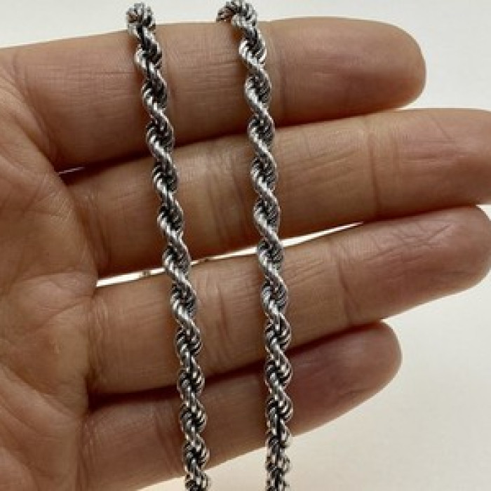 925 Sterling Silver Chain - Necklace Italy