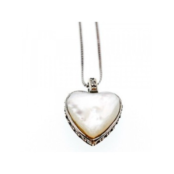 925 Sterling Silver Black Jade and Mother of Pearl 