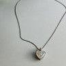 925 Sterling Silver Black Jade and Mother of Pearl 