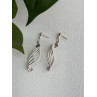 Elegant Vintage 925 Sterling Silver Earrings