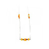 925 Sterling Silver Amber Necklace 33.4 in