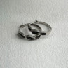 Yin-Yang 925 Sterling Silver Black Onyx Tiny Stones Earrings
