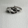Yin-Yang 925 Sterling Silver Black Onyx Tiny Stones Earrings