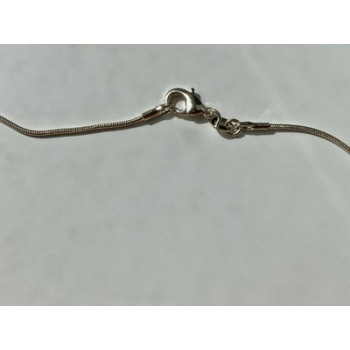 Vintage 925 Sterling Silver Haliotis Chain with Pendant