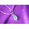 925 Sterling Silver Jewelry Glass Chain with Pendant
