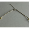 925 Sterling Silver Classic Necklace Italy Milor