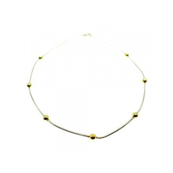 925 Sterling Silver Classic Necklace Italy Milor