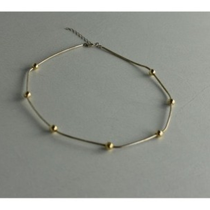 925 Sterling Silver Classic Necklace Italy Milor