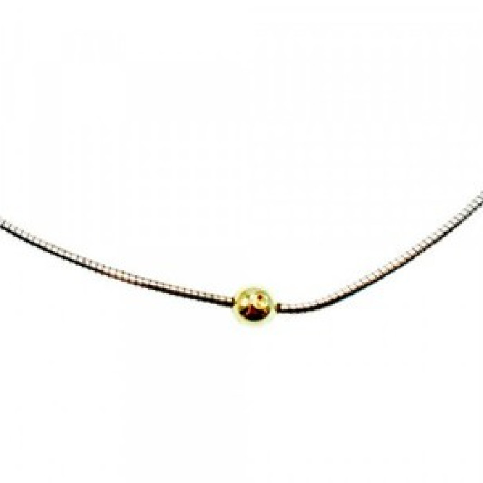 925 Sterling Silver Classic Necklace Italy Milor