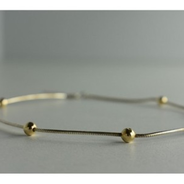 925 Sterling Silver Classic Necklace Italy Milor