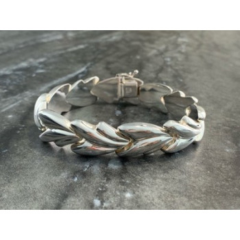 Vintage 925 Sterling Silver Bracelet Italy Milor