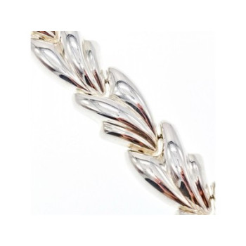 Vintage 925 Sterling Silver Bracelet Italy Milor