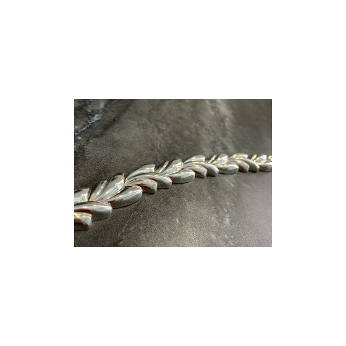 Vintage 925 Sterling Silver Bracelet Italy Milor