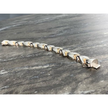 Vintage 925 Sterling Silver Bracelet Italy Milor