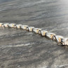 Vintage 925 Sterling Silver Bracelet Italy Milor