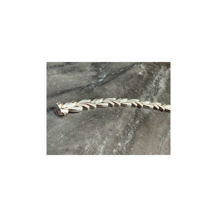 Vintage 925 Sterling Silver Bracelet Italy Milor