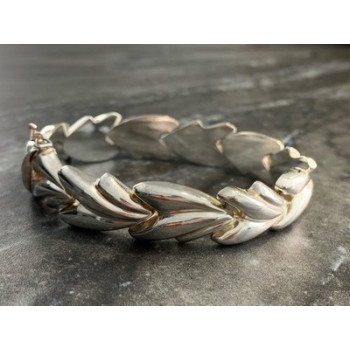 Vintage 925 Sterling Silver Bracelet Italy Milor