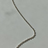 925 Sterling Silver Pearl, Emerald & Marcasites Chain with Cross