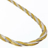 925 Sterling Silver with Gilding Necklace Italy