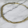 925 Sterling Silver with Gilding Necklace Italy