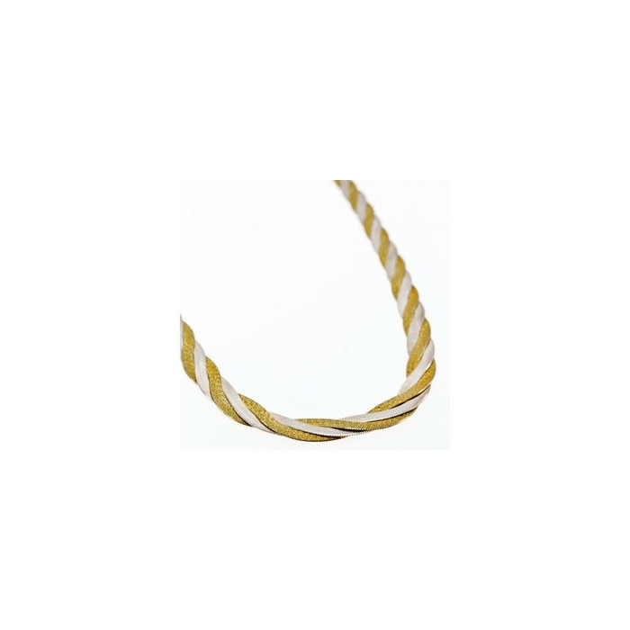 925 Sterling Silver with Gilding Necklace Italy