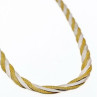 925 Sterling Silver with Gilding Necklace Italy