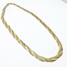 925 Sterling Silver with Gilding Necklace Italy