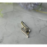 925 Sterling Silver with Gold inserts (10K) & Diamonds 