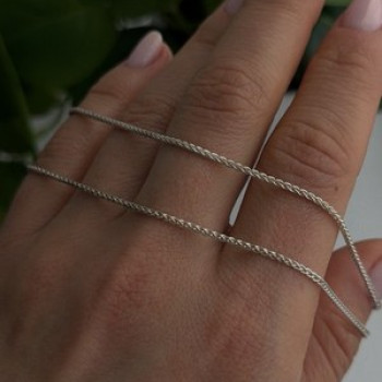Italy 925 Sterling Silver Chain Length 22 in