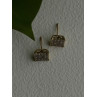 10K Yellow Gold 0.50 ctw Diamonds Stud Earrings