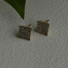 10K Yellow Gold 0.50 ctw Diamonds Stud Earrings