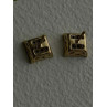 10K Yellow Gold 0.50 ctw Diamonds Stud Earrings