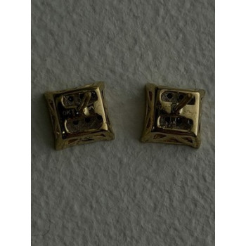 10K Yellow Gold 0.50 ctw Diamonds Stud Earrings
