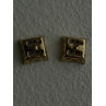 10K Yellow Gold 0.50 ctw Diamonds Stud Earrings