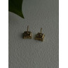 10K Yellow Gold 0.50 ctw Diamonds Stud Earrings