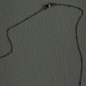 AG 14K White Gold Beautiful Chain Necklace Length 20 in